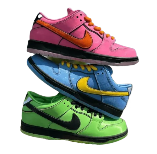 SB Dunks Powerpuff Girls - Image 2